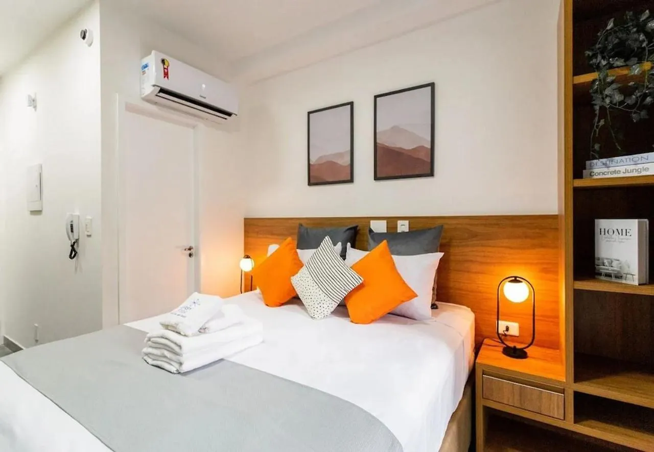 Apartament Easy Star -Studio Encantador Prox. Ao Metro Ana Rosa - Ln03H São Paulo
