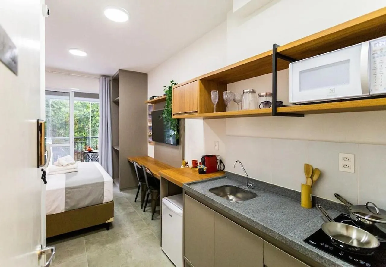 Easy Star -Studio Encantador Prox. Ao Metro Ana Rosa - Ln03H Sao Paulo Apartment